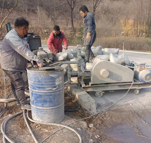 宁海路面下沉注浆